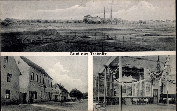 Ak Trebnitz Merseburg an der Saale, Gesamtansicht