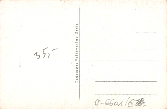 Postcard Reudnitz Mohlsdorf in Thuringia, King of Sweden