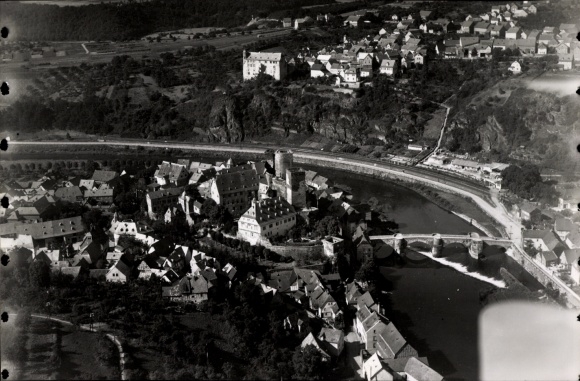 Photo Runkel an der Lahn, aerial photograph