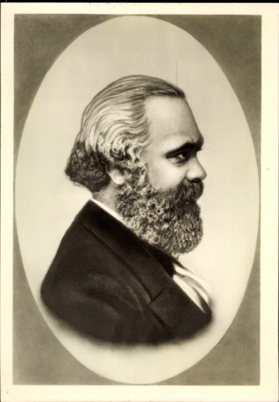 Postcard Philosopher, economist and social theorist Karl Marx