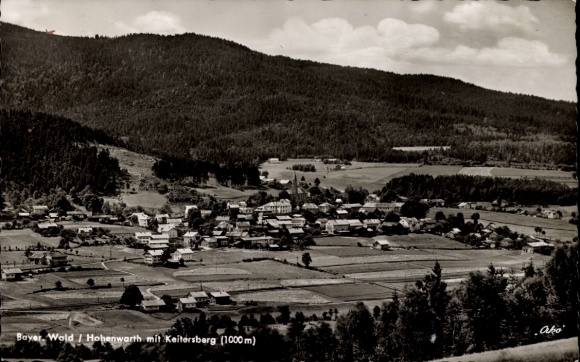 Ak Hohenwarth Oberpfalz Bayern, Panorama, Keitersberg