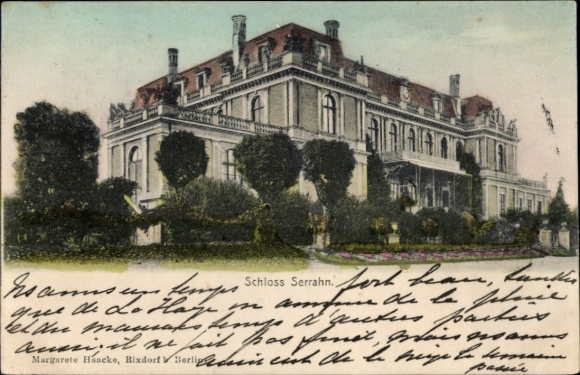 Postcard Serrahn Kuchelmiß in Mecklenburg-Western Pomerania, Castle