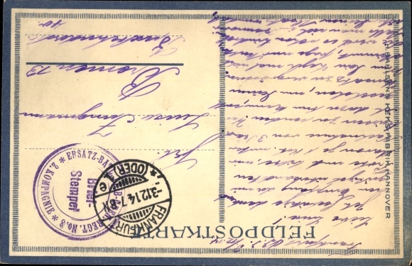 Artist PC Koken, Aenne, H. Bahlsen's biscuit factory Hanover, sailors, Imperial Navy, I. WW