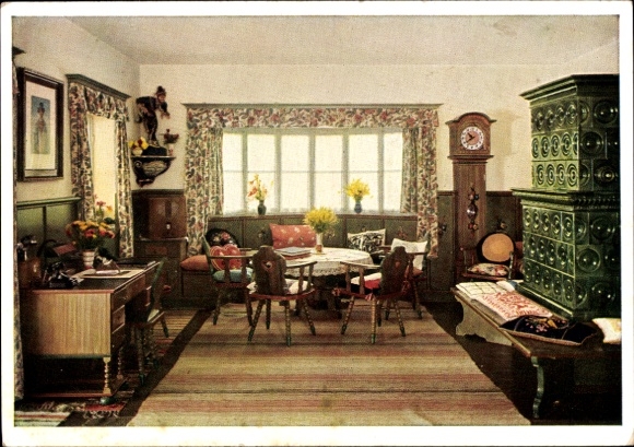 Ak Obersalzberg Berchtesgaden in Oberbayern, Berghof Wachenfeld, Landhaus des Reichskanzlers Hitler