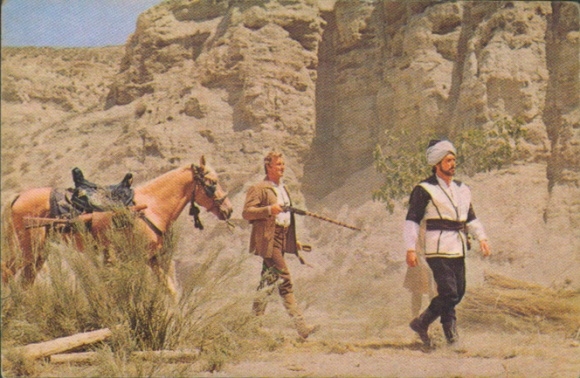 Collector's card Karl May, film scene, Through wild Kurdistan, No. 389