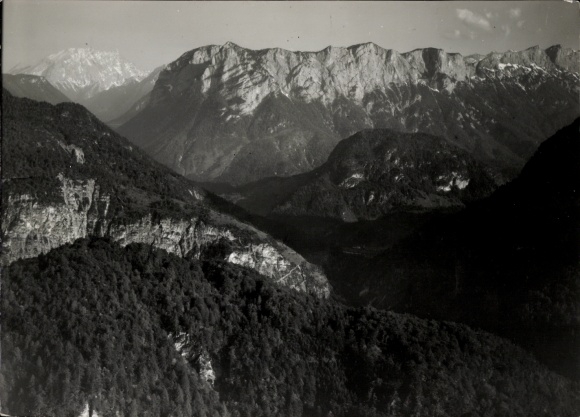Foto Deutschland, Gebirge, Fliegeraufnahme