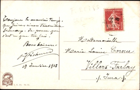Artist Postcard Reiss, Fritz, Summer in the Black Forest