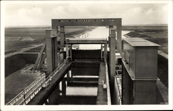 PC Rothensee Magdeburg, ship lift, lock system, Mittelland Canal
