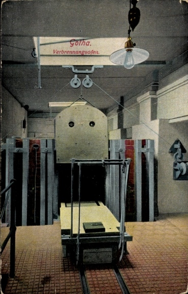 KP Gotha, spalarnia w krematorium