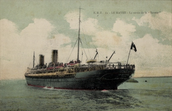 Ak Dampfer Savoie, CGT, French Line
