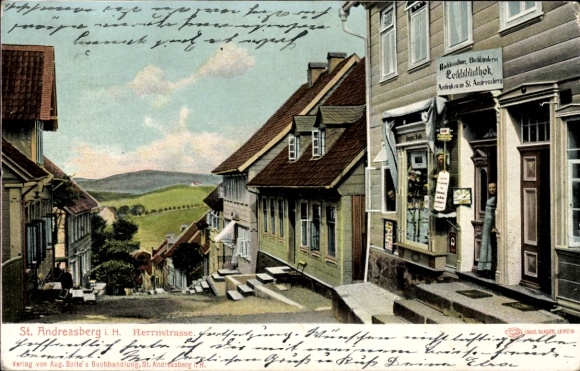 KP Sankt Andreasberg Braunlage w Górnym Harzu, Herrnstraße, wypożyczalnia