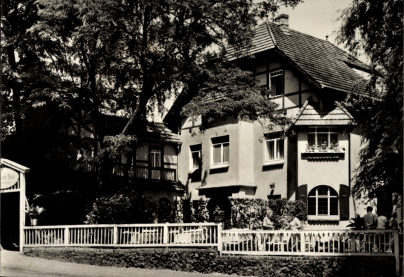 Ak Ferch am Schwielowsee, HO Gaststätte Haus am See