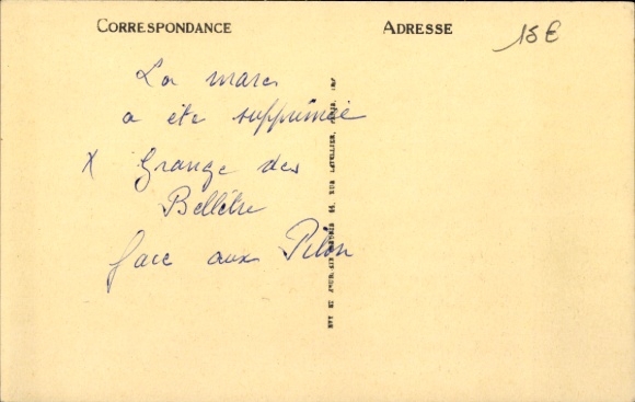 Postcard Berneval le Grand Petit Caux Seine Maritime, Mare, Center du Bourg
