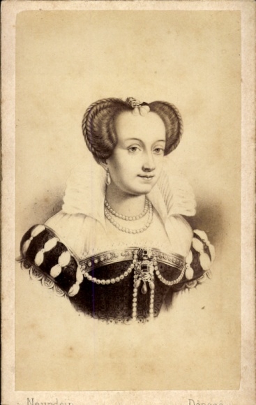 Carte de Visite Margarete von Valois, Königin von Frankreich