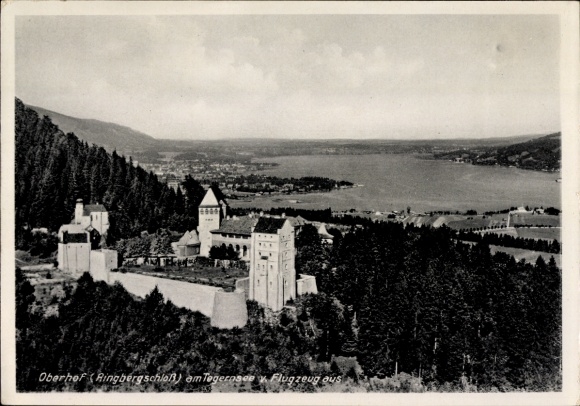 Postcard Kreuth am Tegernsee Upper Bavaria, Ringberg Castle