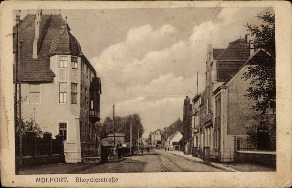 Postcard Mülfort Mönchengladbach am Niederrhein, Rheydterstraße