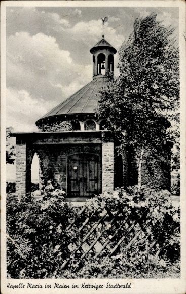 Ak Kettwig Essen im Ruhrgebiet, Kapelle Maria im Maien im Kettwiger Stadtwald