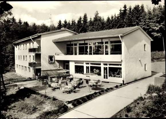 Postcard Friedrichsdorf im Taunus, house of the country woman
