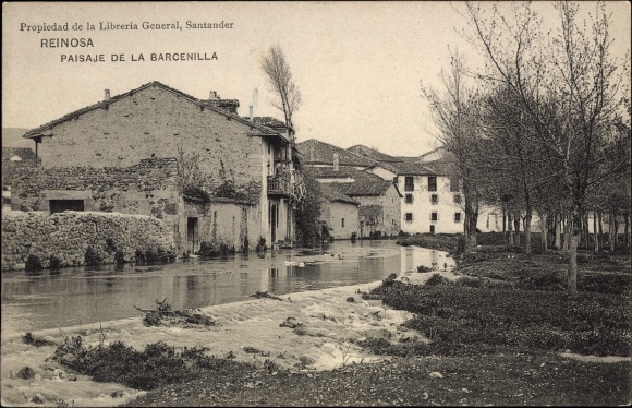 Postcard Reinosa Cantabria, Landscape of Barcenilla