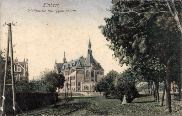 PC Einbeck in Lower Saxony, Wall part with grammar school