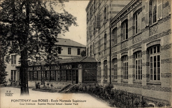 Postcard Fontenay aux Roses Hauts de Seine, Normal School