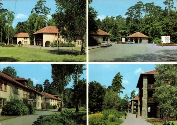 PC Altenhof Schorfheide am Werbellinsee, pioneer republic Wilhelm Pieck, building