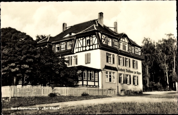 Postcard Bad Klosterlausnitz in Thuringia, Kurhotel Zur Köppe