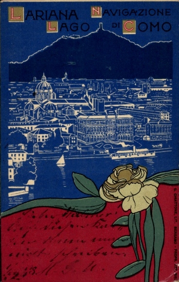 Art Nouveau lito Lago di Como Lombardia, Lariana Nawigacja