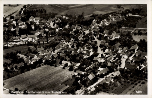 Ak Bohlingen Singen Hohentwiel Baden Württemberg, Fliegeraufnahme