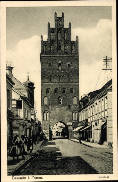 Ak Demmin in West-Pommeren, Luisentor