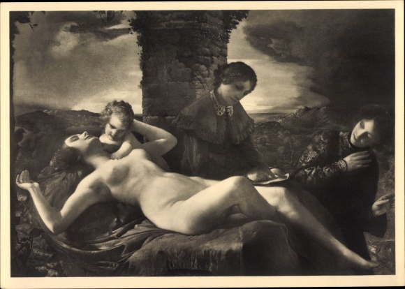 Artist PC Schuster Woldan, R., Life, HDK 320, Female Nude