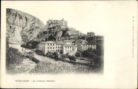Ak Vaucluse, Chateau