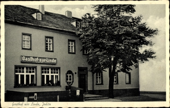 Postcard Joditz Köditz Upper Franconia, Gasthof zur Linde
