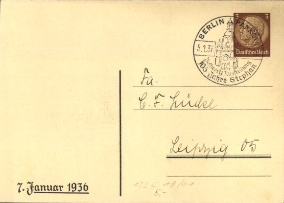 Postwaardestukken Akkoord 1e postzegeldag, oprichtingsdag van de Reichsvereeniging van Filatelisten