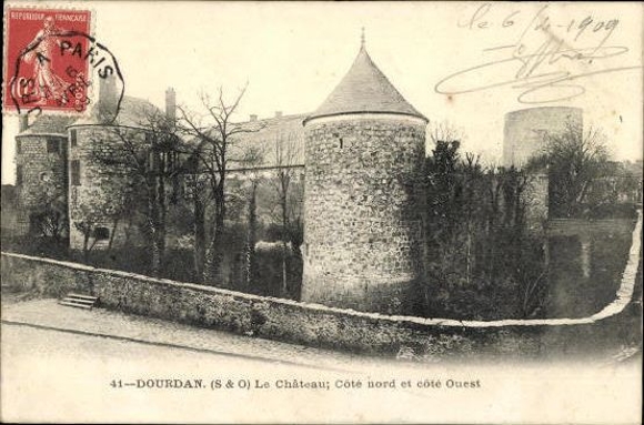 Set von 20 AK Dourdan, diverse Ansichten