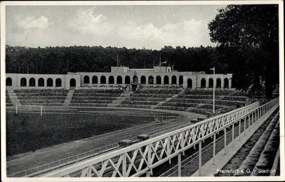 PC Frankfurt an der Oder, view of the stadium, audience tiers