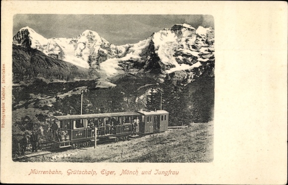 PC Canton Bern, Eiger, Mönch, Jungfrau, Mürrenbahn, Grütschalp