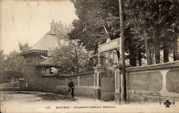 Postcard Garches Hauts de Seine, Fondation Casimir Davaine