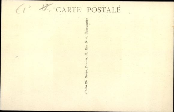Postcard Ile Saint Honorat Alpes Maritimes, La Vedette Esterel V, regular service to the Lérins Islands
