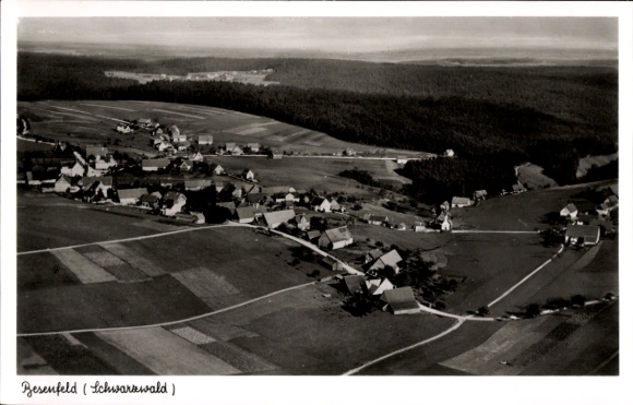 Ak Besenfeld Seewald im Schwarzwald, Fliegeraufnahme
