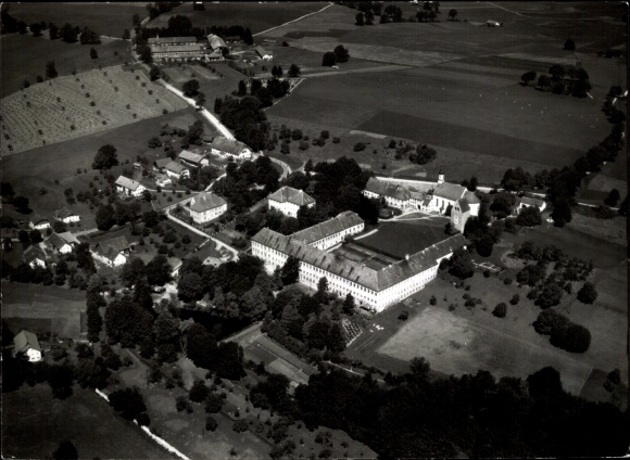 Photo Wessobrunn in Upper Bavaria, aerial photograph