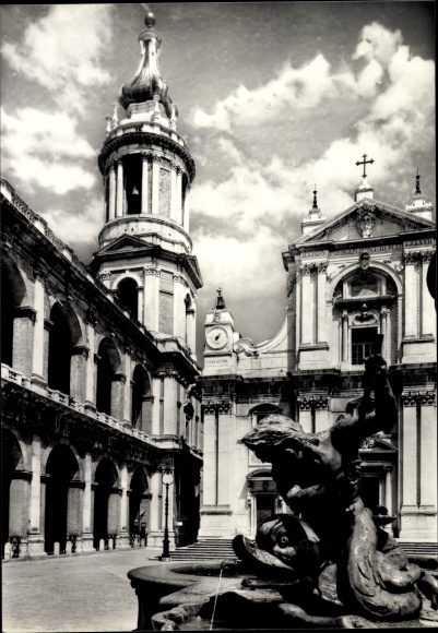 Ak Loreto Marche, Facciata della Basilica
