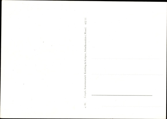 Postcard Hellersen Lüdenscheid in the Märkisches Kreis, hospital for sports injuries, LSB Sporthilfe eV.