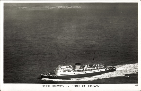 Ak Ferry SS Maid Of Orleans, British Railways