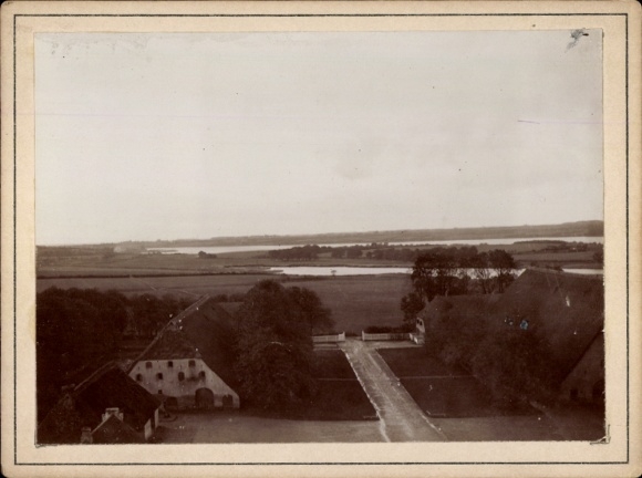 Foto Büstorf Rieseby in Schleswig Holstein, Büstorfer Hof, Panorama, Schlei