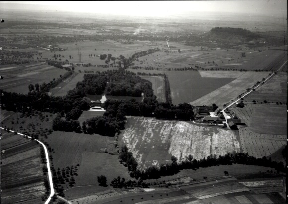Foto Ludwigsburg in Württemberg, Schloss Monrepos, Fliegeraufnahme