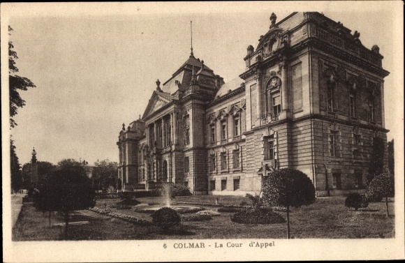Postcard Colmar Kolmar Alsace Haut Rhin