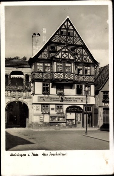 KP Meiningen w Turyngii, stara poczta, Ferdinand Raßmann