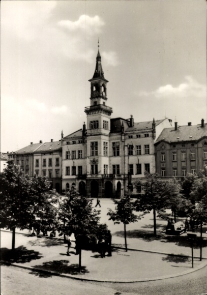 Ak Plauen im Vogtland, Rathaus  DDR