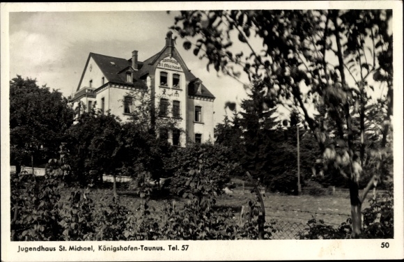 Ak Königshofen Niedernhausen im Taunus Hessen, Jugendhaus St. Michael
